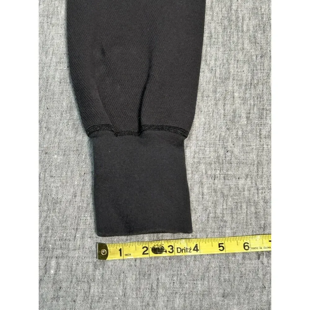 Carhartt Force Heavyweight Cotton Thermal Base Layer Bottom Mens Small Black